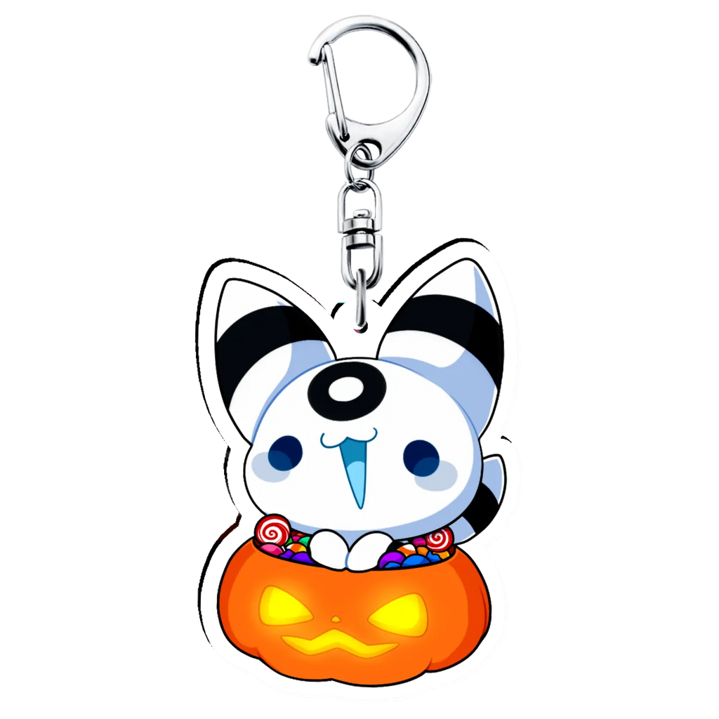 Halloween Angel - Acrylic Keychain 2.3"