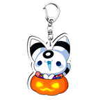 Halloween Angel - Acrylic Keychain 2.3"
