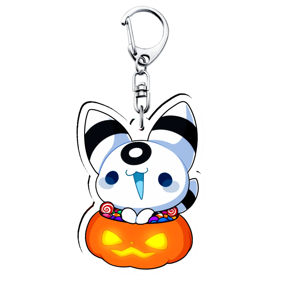 Halloween Angel - Acrylic Keychain 2.3"