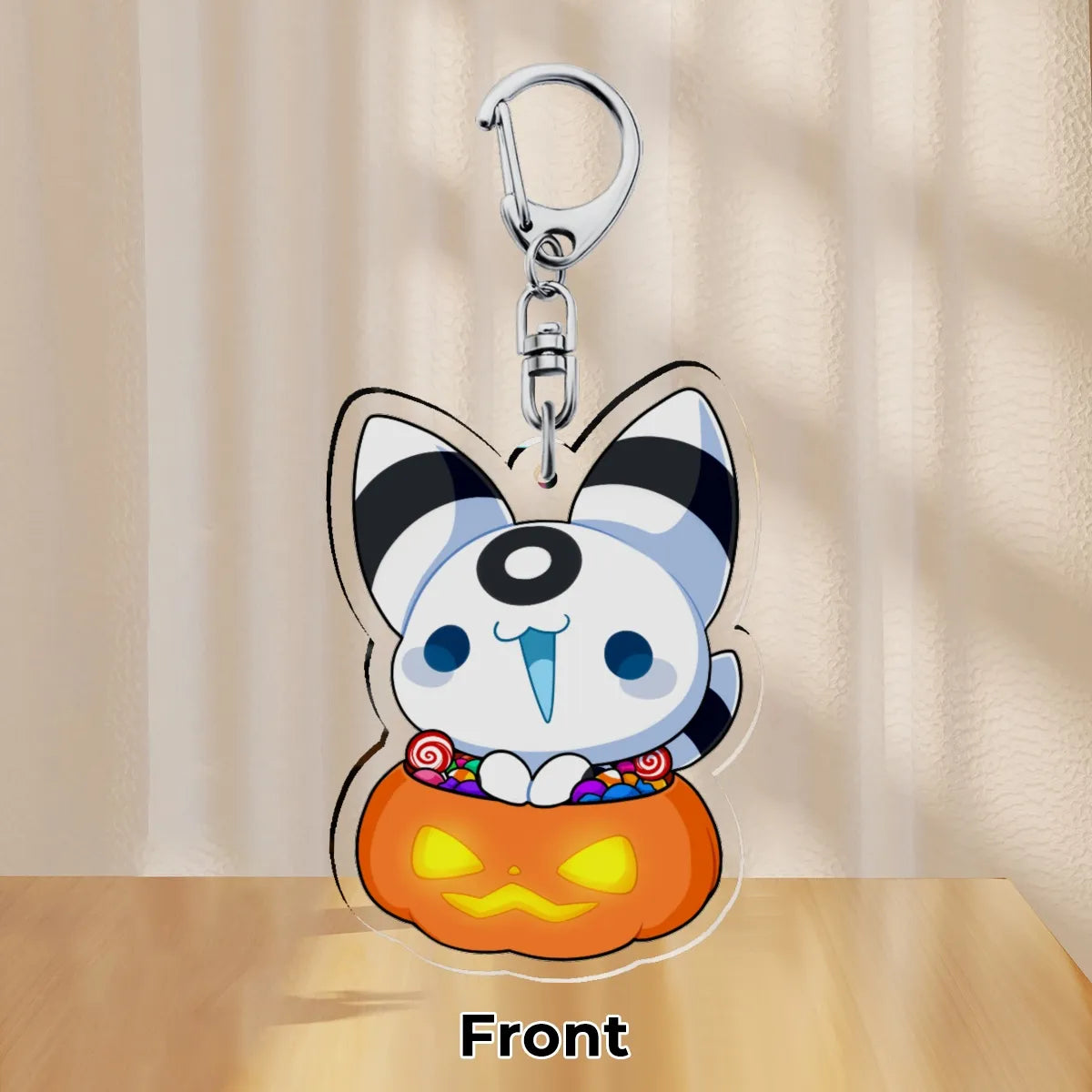 Halloween Angel - Acrylic Keychain 2.3"
