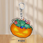 Halloween Scrogs - Acrylic Keychain 2.3"