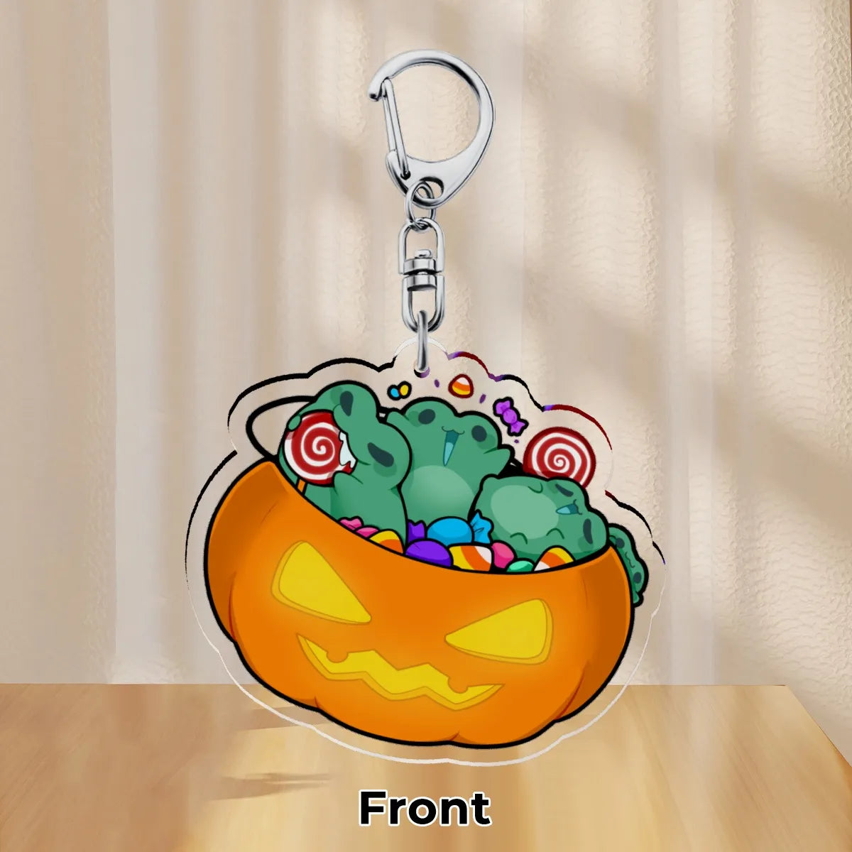 Halloween Scrogs - Acrylic Keychain 2.3"