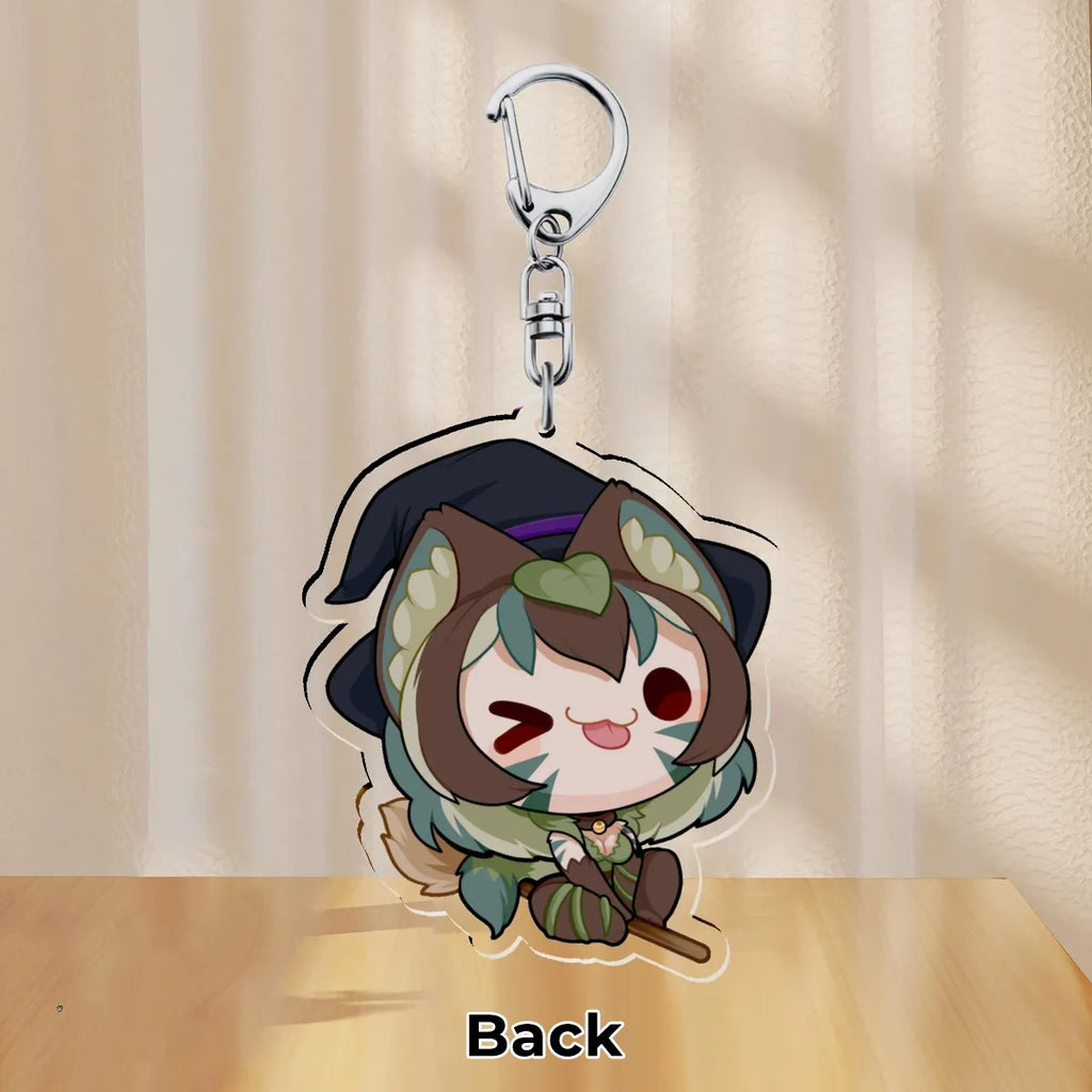 Halloween Belbasaura - Acrylic Keychain 2.3"