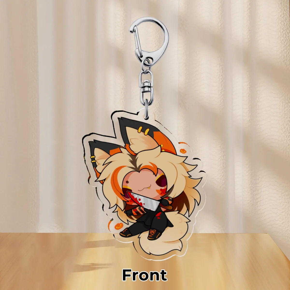 Halloween Ziphora - Acrylic Keychain 2.3"