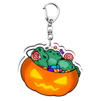 Halloween Scrogs - Acrylic Keychain 2.3"
