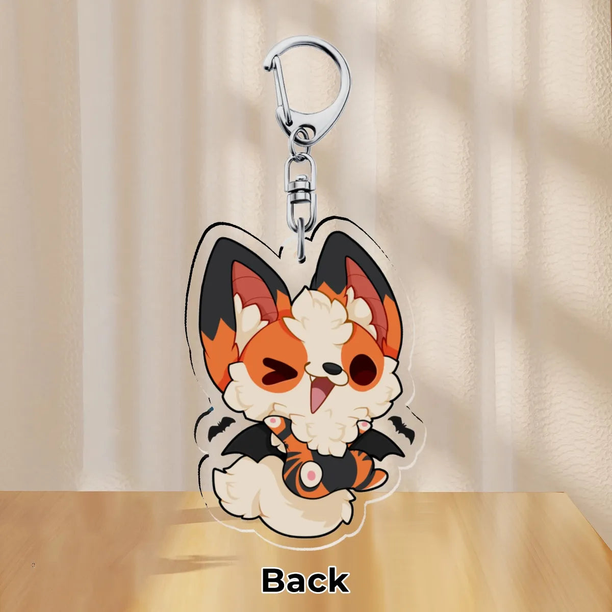 Halloween Dawg - Acrylic Keychain 2.3"