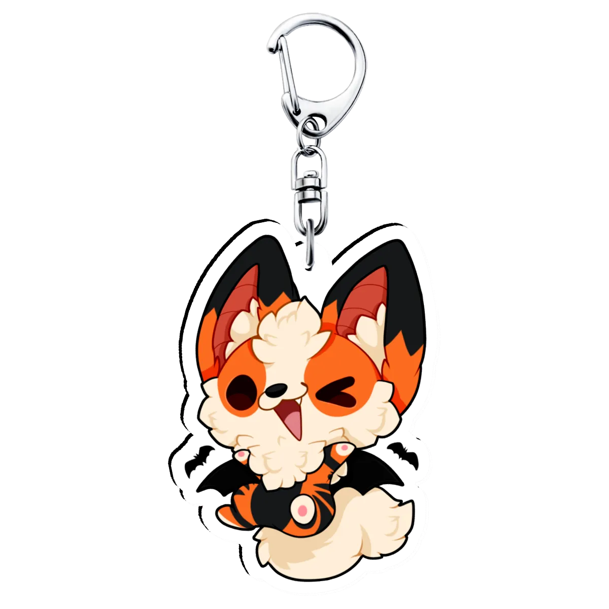 Halloween Dawg - Acrylic Keychain 2.3"