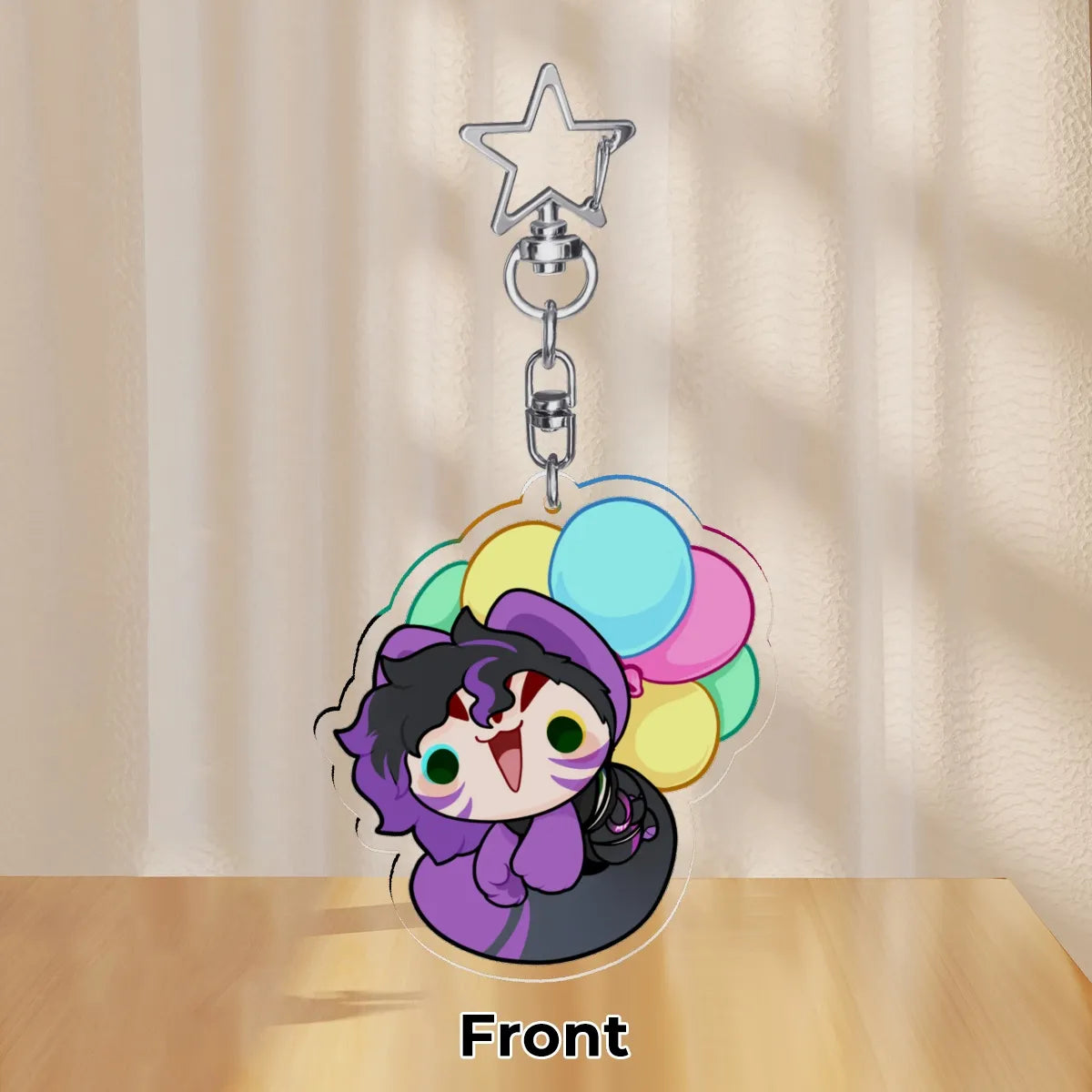 Birthday Mega - Acrylic Keychain 2.3"