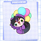 Birthday Mega - Matte Vinyl Sticker 3"