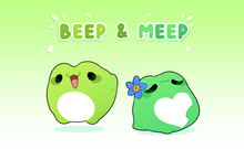 Load image into Gallery viewer, BEEP THE FROG - Plush Toy
