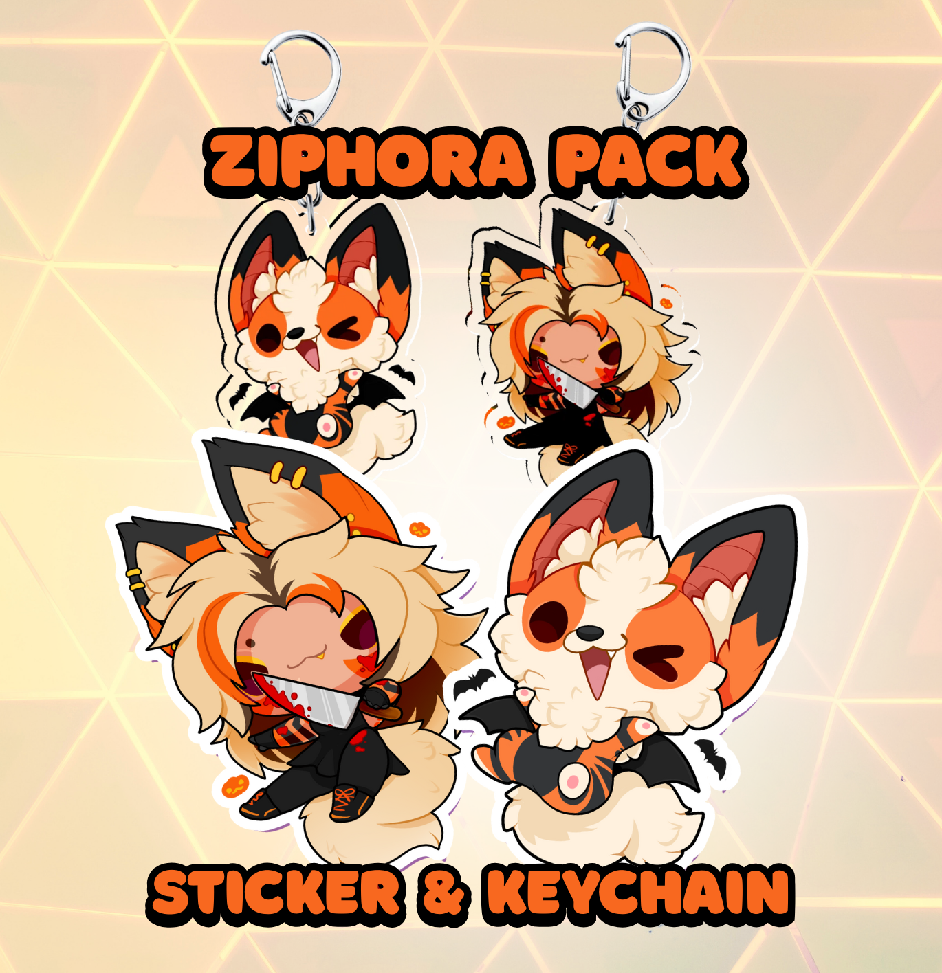 Halloween Ziphora - SET
