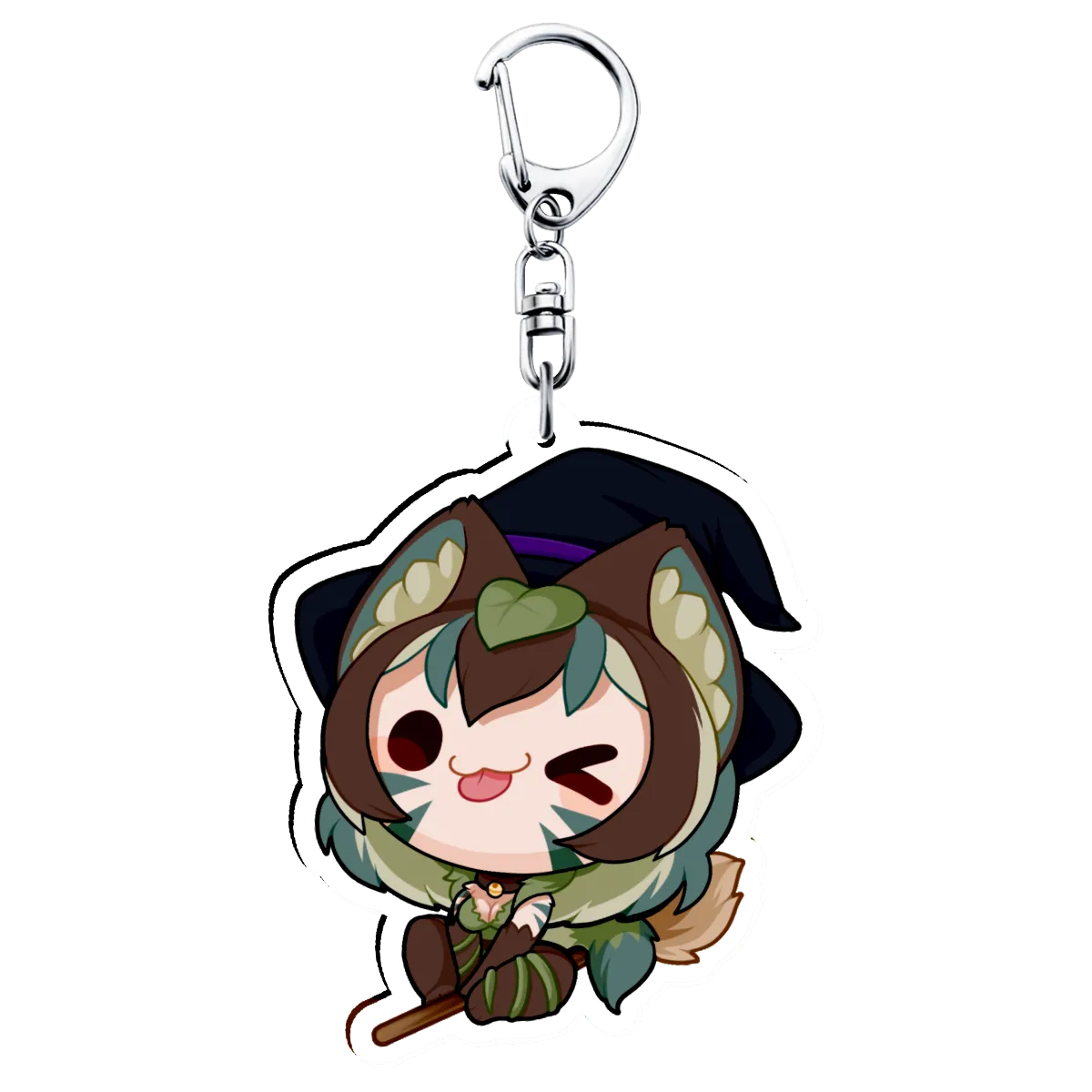 Halloween Belbasaura - Acrylic Keychain 2.3"
