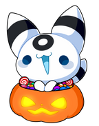 Halloween Angel - Matte Vinyl Sticker 3"