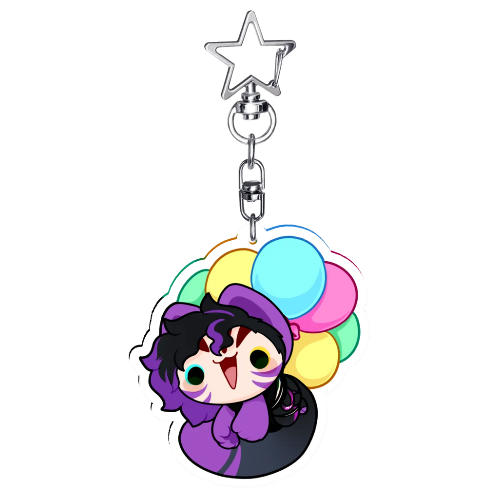 Birthday Mega - Acrylic Keychain 2.3"