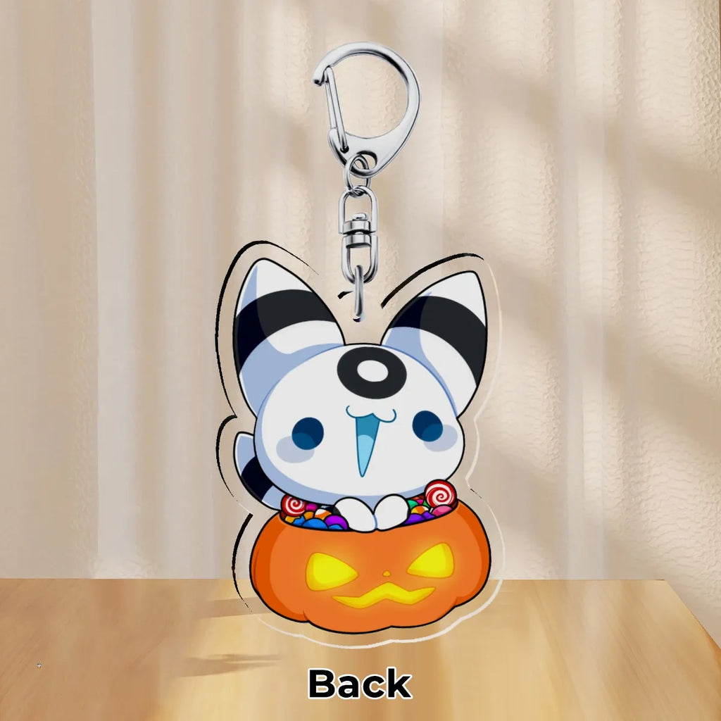 Halloween Angel - Acrylic Keychain 2.3"