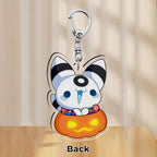 Halloween Angel - Acrylic Keychain 2.3"
