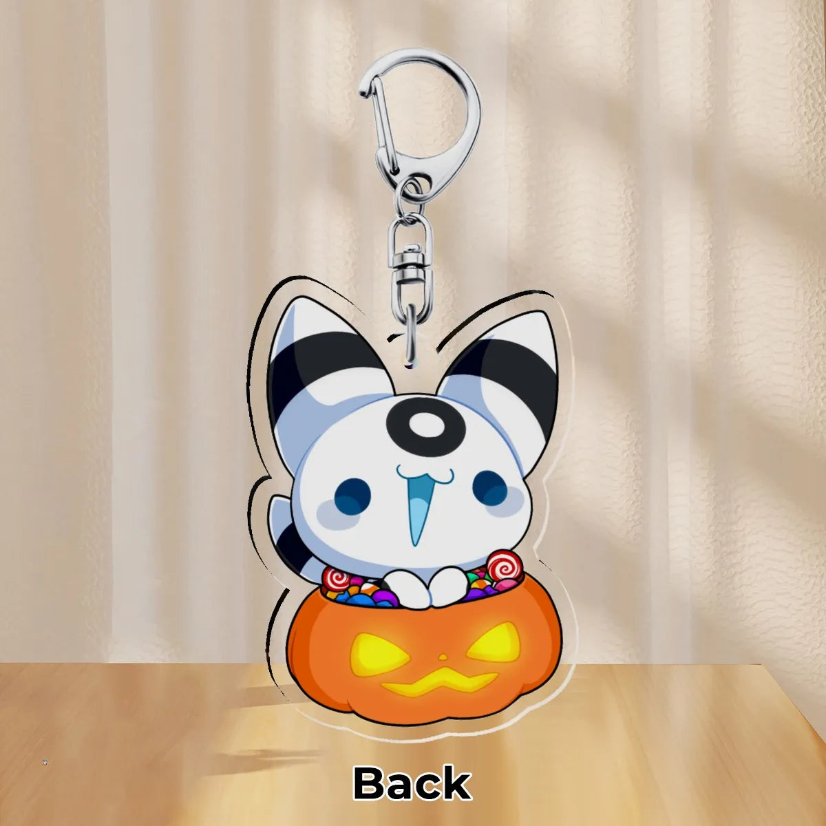 Halloween Angel - Acrylic Keychain 2.3"