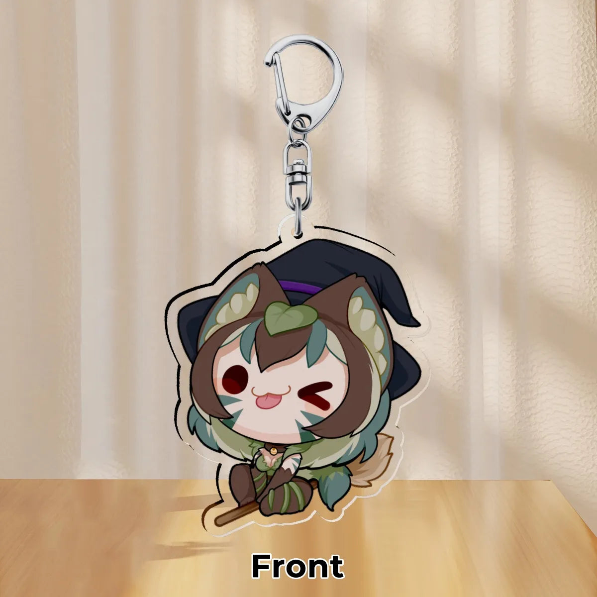 Halloween Belbasaura - Acrylic Keychain 2.3"