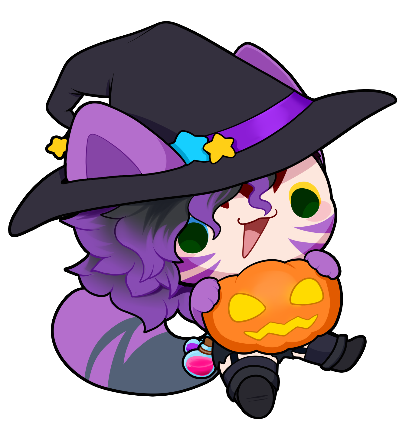 Halloween Mega - Matte Vinyl Sticker 3"