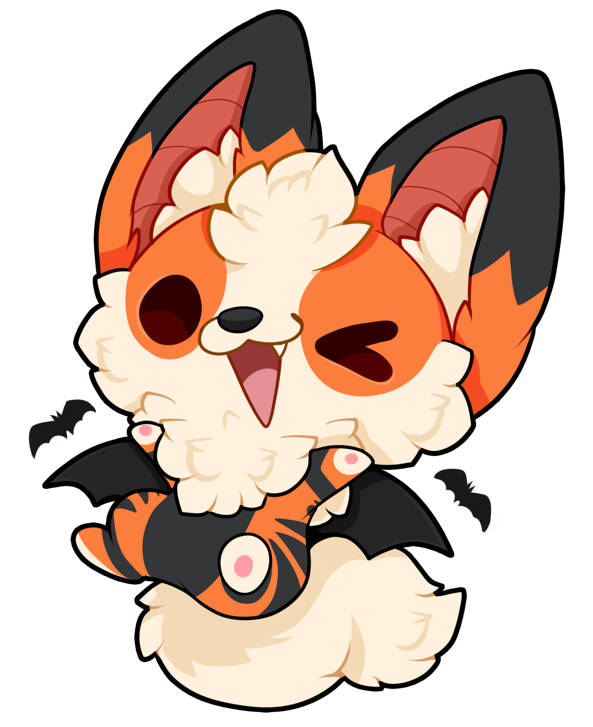 Halloween Dawg - Matte Vinyl Sticker 3"