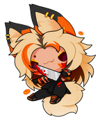 Halloween Ziphora - Matte Vinyl Sticker 3"