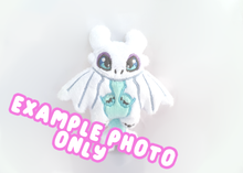 Load image into Gallery viewer, PES Keychain Embroidery File - Lightfury
