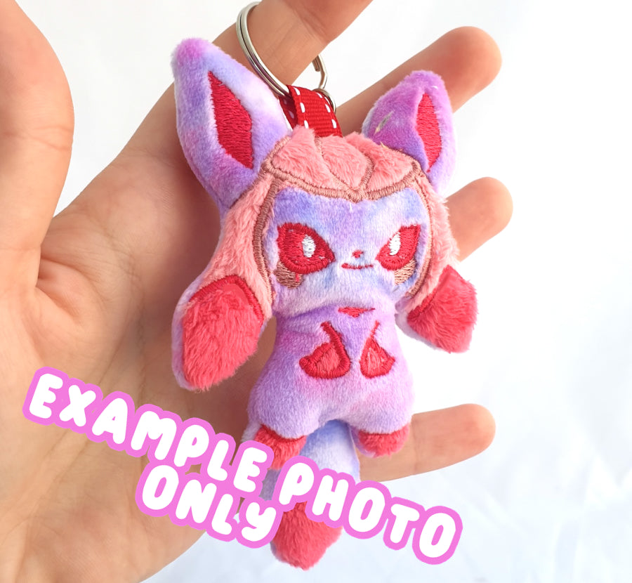 PES Keychain Embroidery File - FrozenCat