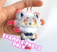 Load image into Gallery viewer, PES Keychain Embroidery File - Hisuian Zorua
