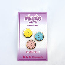 Load image into Gallery viewer, Button Enamel Pin Set
