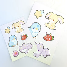 Load image into Gallery viewer, Sticker Sheet - Pastel Plush
