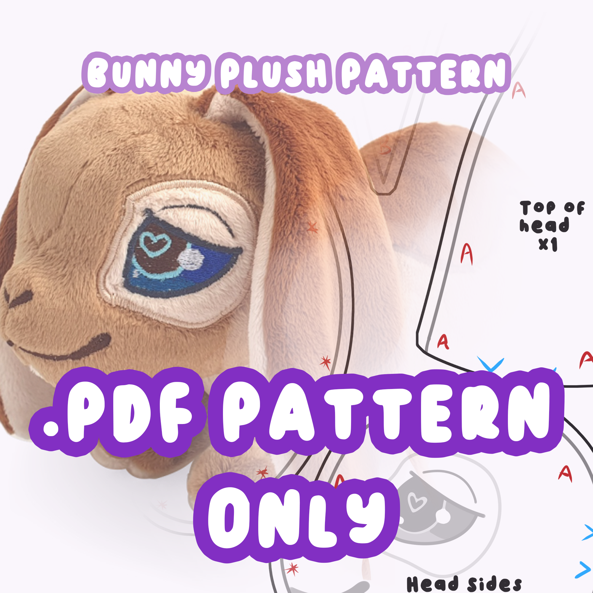 PDF Pattern -  Lop Bunny