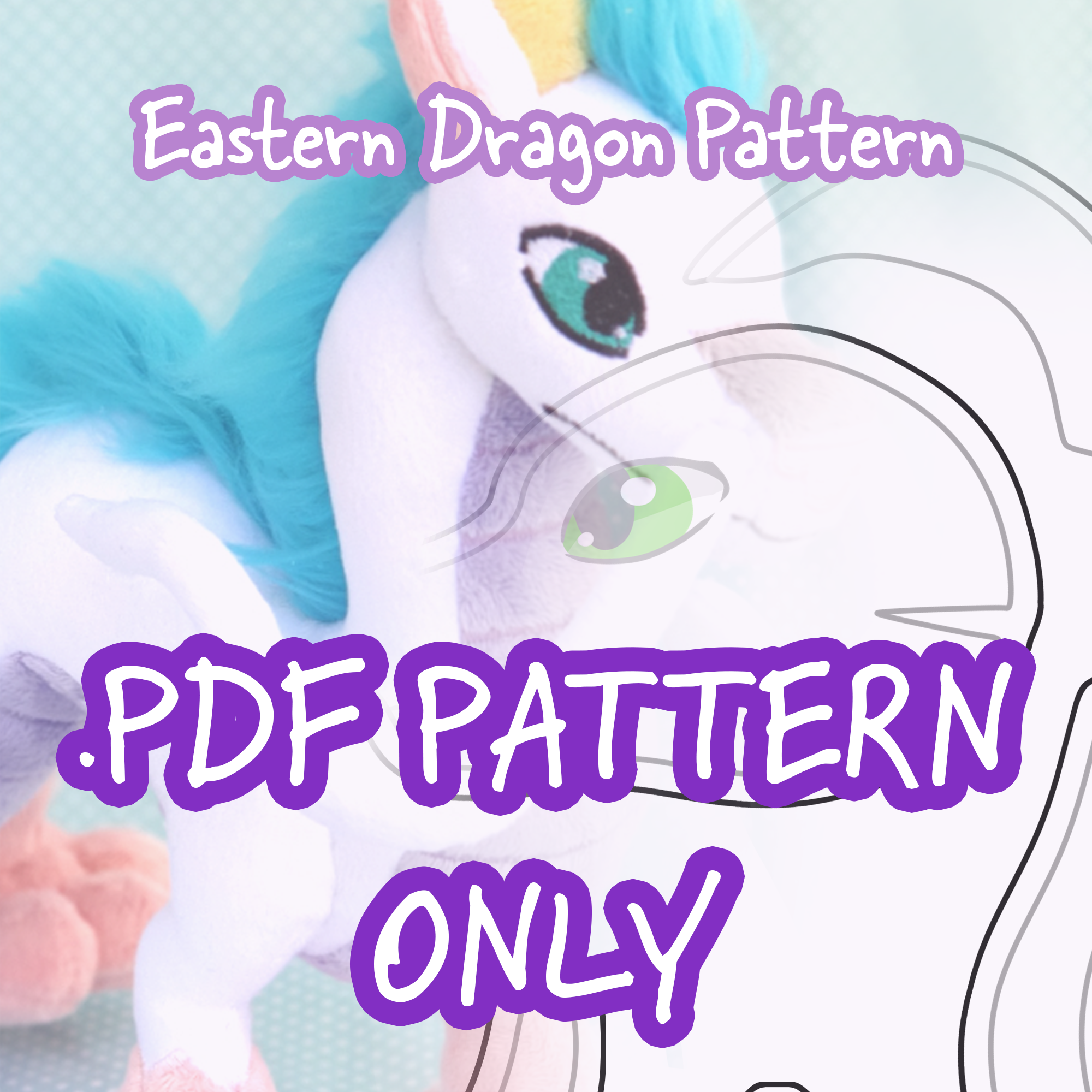 PDF Pattern -  Eastern Dragon