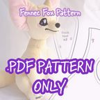 PDF Pattern - Fennec Fox