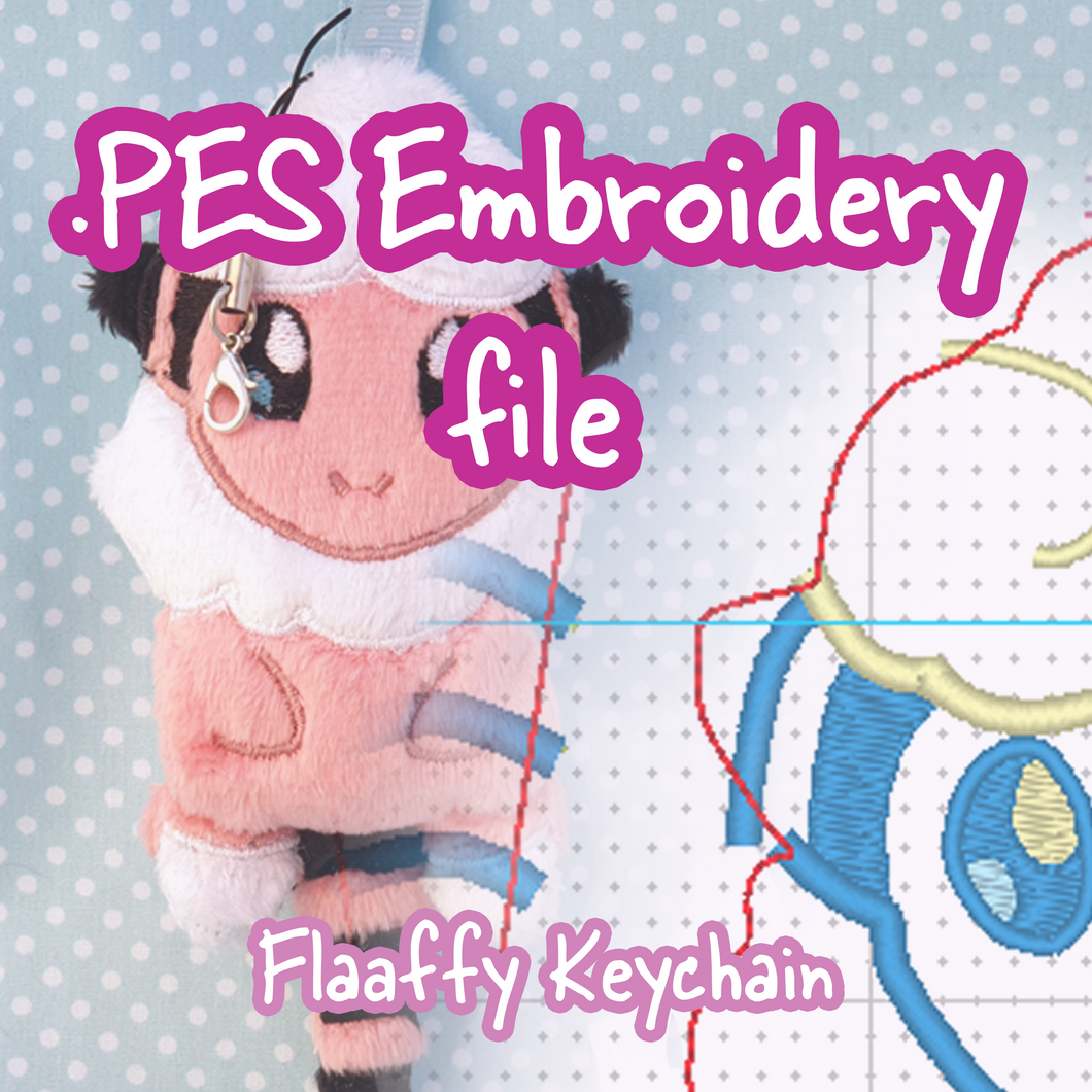 PES Embroidery File - Zap Sheep