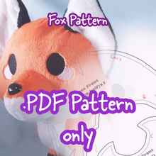 Load image into Gallery viewer, PDF Pattern - Fox
