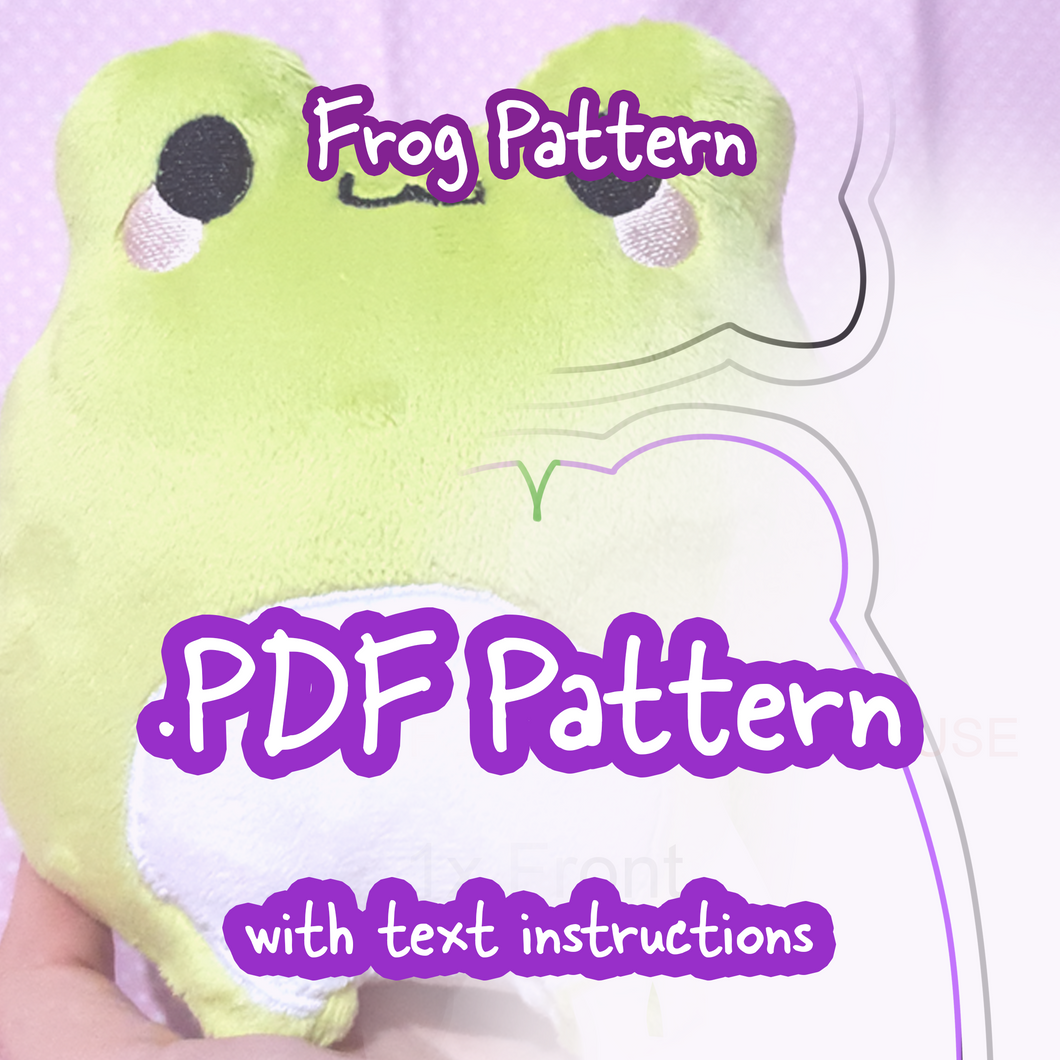 PDF Pattern - Frog