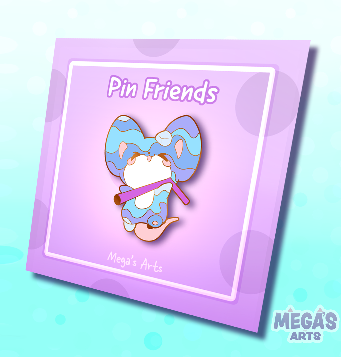 Mouse Friend - Enamel Pin