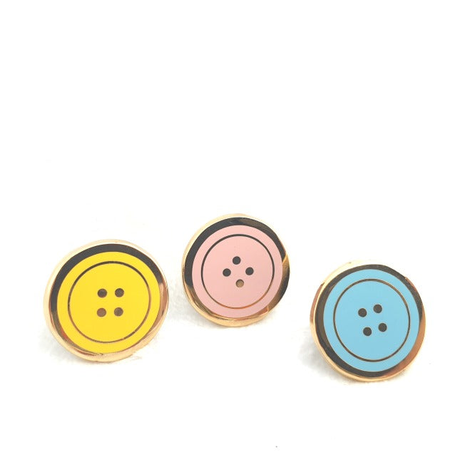 Button Enamel Pin Set